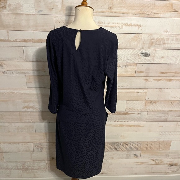 NWT J.Mclaughlin size L Catalyst dress in navy - Picture 6 of 11
